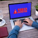 virus, computer, warning